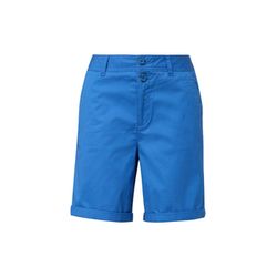 s.Oliver Red Label Regular: Short en coton stretch  - bleu (5531)