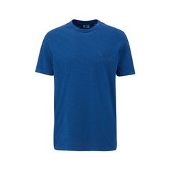 s.Oliver Red Label T-Shirt en jersey avec label imprimée  - bleu (56D1)