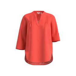 s.Oliver Red Label Blouse en lin avec manches 3/4  - orange (2590)