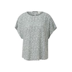 Q/S designed by T-shirt oversize avec dos rallongé - gris (98A3)