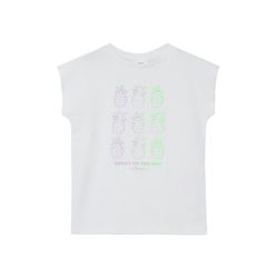 s.Oliver Red Label Ärmelloses T-Shirt mit Frontprint  - weiß (0100)