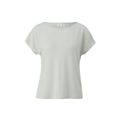 s.Oliver Black Label Viscose blend T-shirt  - white/gray (02X1)