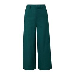 Q/S designed by Linen blend culottes - green (6737)