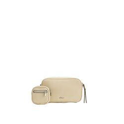 s.Oliver Red Label Faux leather shoulder bag  - beige (8105)