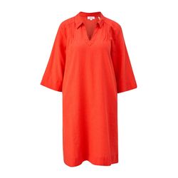 s.Oliver Red Label Robe midi à la coupe décontractée  - orange (2590)
