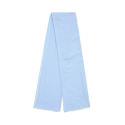 s.Oliver Red Label Unifarbener Schal aus leichtem Polyester - blau (5304)
