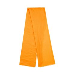 s.Oliver Red Label Unifarbener Schal aus leichtem Polyester - orange (2310)