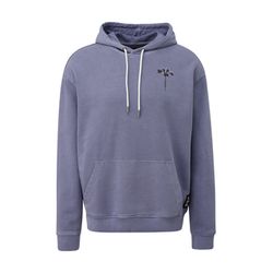 Q/S designed by Hoodie with front and back print - purple (48D0)