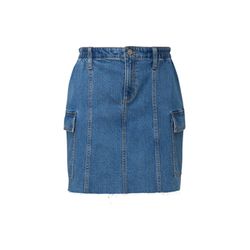 Q/S designed by Denim mini skirt  - blue (56Z7)