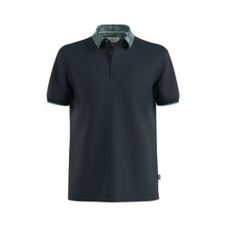 s.Oliver Red Label Polo shirt with printed collar - blue (5978)