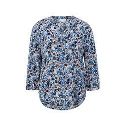 s.Oliver Red Label Tunikabluse mit All-over-Print   - blau (59A4)