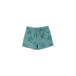 s.Oliver Red Label Shorts with all-over print  - green/blue (65A9)
