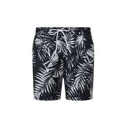 s.Oliver Red Label Relaxed: swimming trunks with print - blue (59A2)
