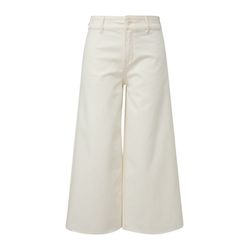 s.Oliver Red Label Regular fit : jean jupe-culotte Suri - blanc (01Z8)