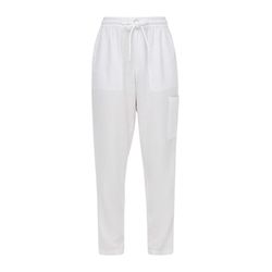 s.Oliver Red Label Relaxed: trousers made from a linen mix - white (0100)