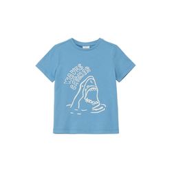 s.Oliver Red Label T-Shirt mit Frontprint   - blau (5196)