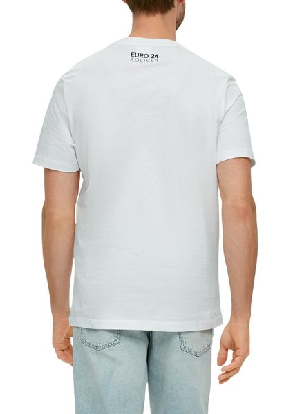 s.Oliver Red Label T-Shirt mit Print - weiß (01D1)
