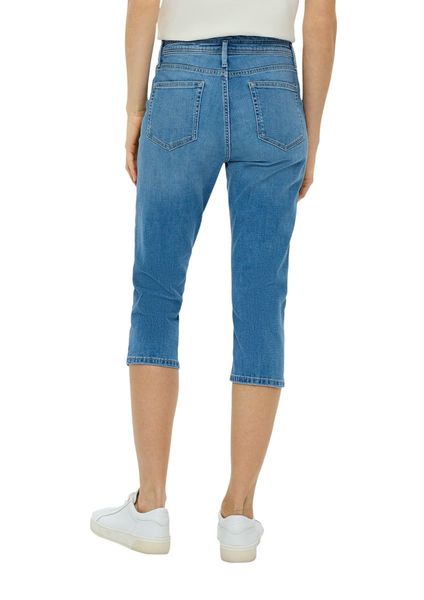 s.Oliver Red Label Slim Fit Capri-Jeans Betsy - blue (54Z3)