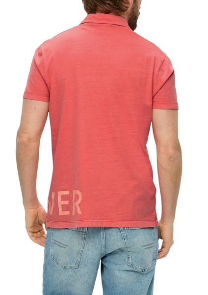 s.Oliver Red Label Polo shirt with label print   - orange (2507)