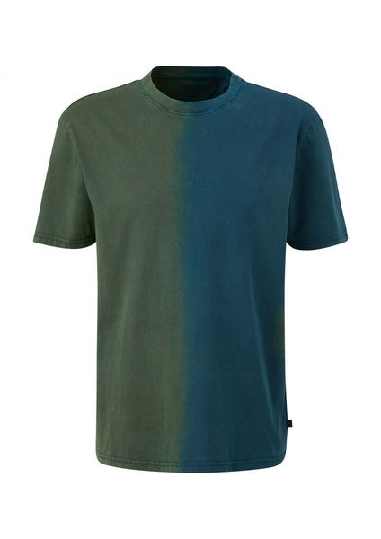 Q/S designed by T-shirt délavé - vert/bleu (6765)