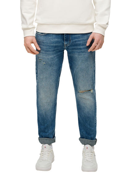 Q/S designed by Slim Fit: Jeans Rick - blue (53Z6)