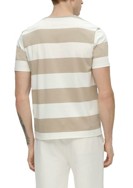 Q/S designed by T-shirt en coton  - beige (81G0)