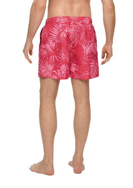 s.Oliver Red Label Relaxed: swimming trunks with print - red (33A2)