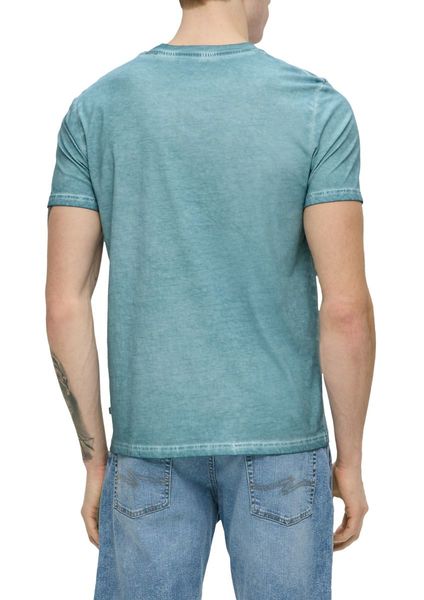 Q/S designed by T-shirt avec imprimé sur le devant - bleu (61D0)