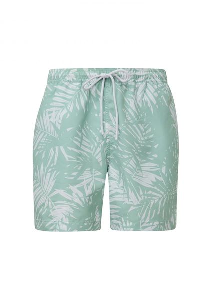 s.Oliver Red Label Relaxed: swimming trunks with print - blue (60A2)