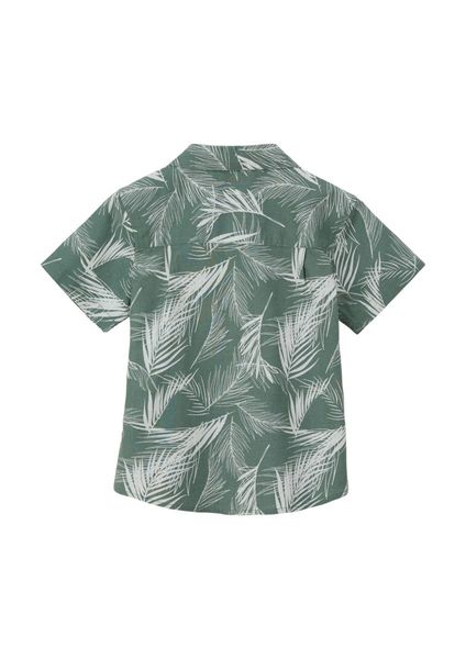 s.Oliver Red Label Short-sleeved shirt with all-over print   - green (67A1)