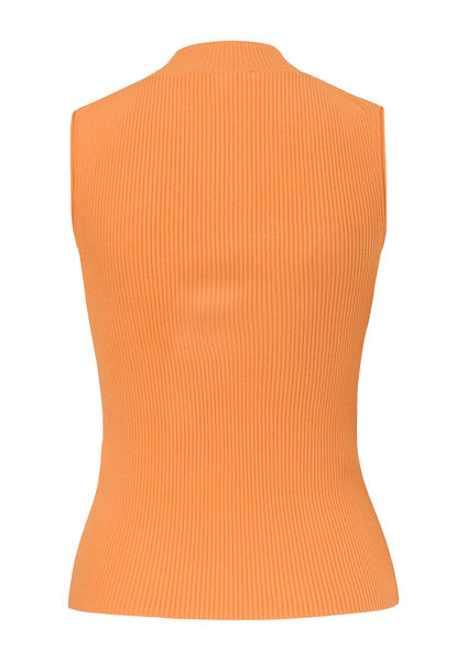 comma Top tricoté en mélange de viscose   - orange (2236)