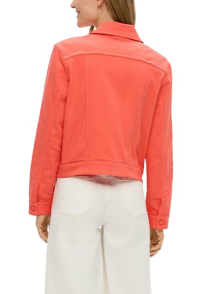 s.Oliver Red Label Denim jacket made of a viscose blend  - orange (25Z8)
