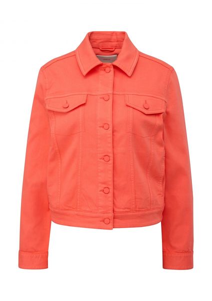 s.Oliver Red Label Veste en jean en viscose mélangée  - orange (25Z8)