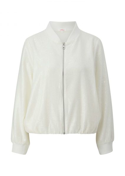 s.Oliver Red Label Blouson with sequins   - white (0210)