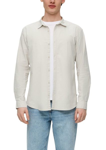 Q/S designed by Kent collar shirt  - gray (9000)