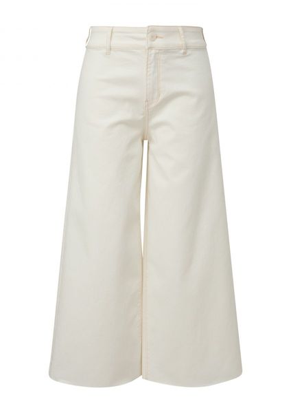 s.Oliver Red Label Regular fit: culotte jeans Suri - white (01Z8)