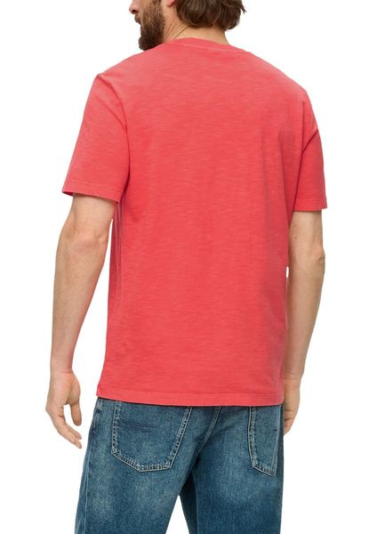 s.Oliver Red Label Jersey shirt with label print  - orange (25D1)