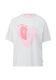 Q/S designed by Oversized T-shirt with print detail  - white (01D0)