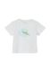 s.Oliver Red Label T-shirt en coton avec impression sur le devant   - blanc (0100)