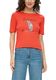 s.Oliver Red Label T-shirt made of stretch cotton - orange (25D1)