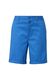 s.Oliver Red Label Regular: Short en coton stretch  - bleu (5531)