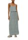 Q/S designed by Maxi dress with ruffles - gray/blue (98A3)