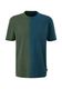 Q/S designed by T-Shirt mit Waschung  - grün/blau (6765)