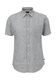 Q/S designed by Slim : chemise en lin mélangé  - gris (98W0)