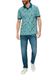 s.Oliver Red Label Gemustertes Poloshirt aus Baumwolle   - blau (65A1)
