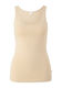 Q/S designed by Tank top with stretch cotton - beige (8170)