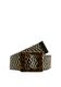 s.Oliver Red Label Belt in raffia look with thorn buckle - black (99X1)
