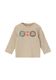 s.Oliver Red Label Longsleeve with front print  - beige (8008)