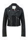 Q/S designed by Faux leather biker jacket - silver/black (9999)