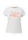 Q/S designed by T-Shirt mit Frontprint - white (01D1)